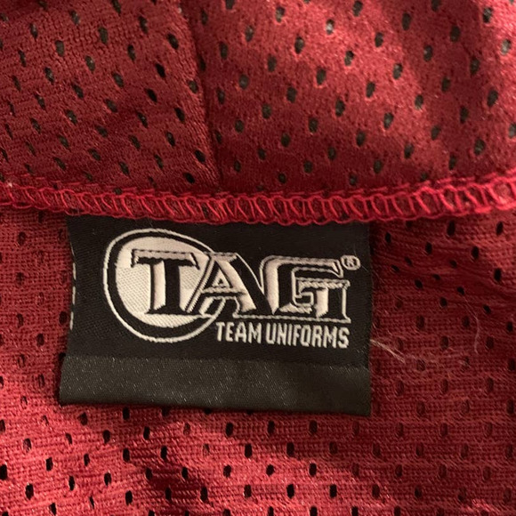 New Tag Team Uniform Adult 2XL Button Down Baseball Mesh Jersey Tank Top Vest - Picture 4 of 5